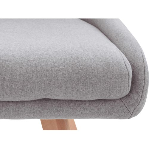Rudi - Chaise 2 Pk Chêne Gris Clair