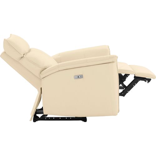 Zola-fauteuil Relax Crème Pu