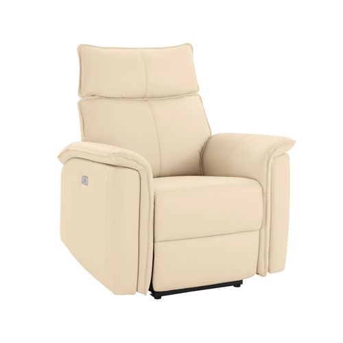 Zola-fauteuil Relax Crème Pu