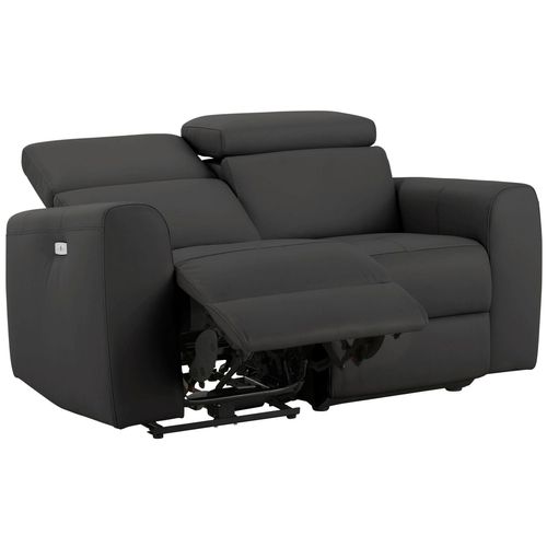 Capena-canapé 2 Places Électrique En Pu Marron