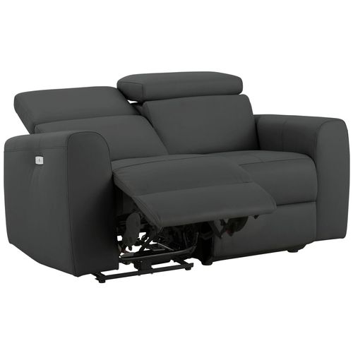 Capena-canapé 2 Places Électrique Gris Pu