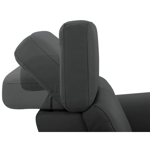 Capena-canapé 2 Places Électrique Gris Pu