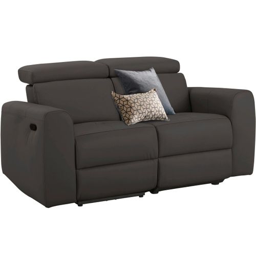 Capena-canapé 2 Places En Simili Marron