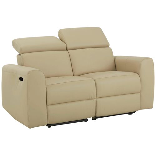 Capena-canapé 2 Places Crème Pu