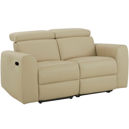 Capena-canapé 2 Places Crème Pu