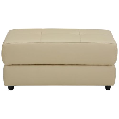 Capena-pouf Crème Tissu