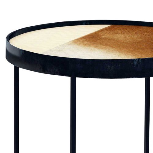 Hide-table D'appoint 41 Cm En Contreplaqué