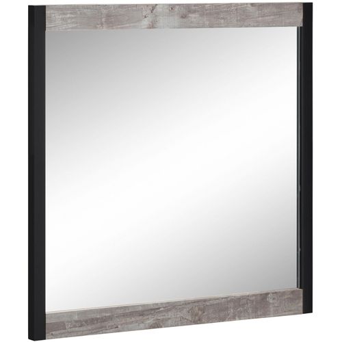 Chris-miroir En Aggloméré Béton / Noir