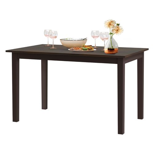 Montana-table De Salle à Manger 120 Cm En Mdf Marron