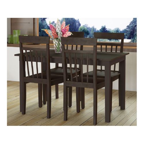 Montana-table De Salle à Manger 120 Cm En Mdf Marron