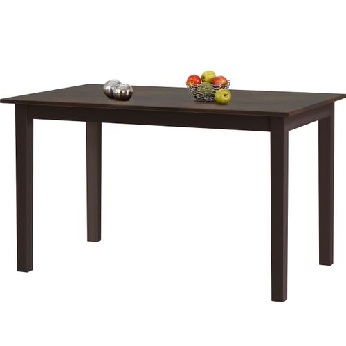 Montana-table De Salle à Manger 120 Cm En Mdf Marron