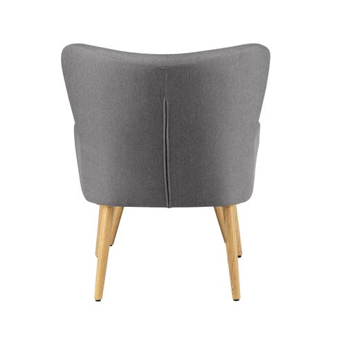 Coco-fauteuil En Tissu Gris Clair