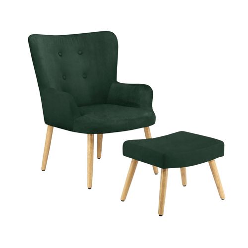 Coco-fauteuil En Vert Foncé