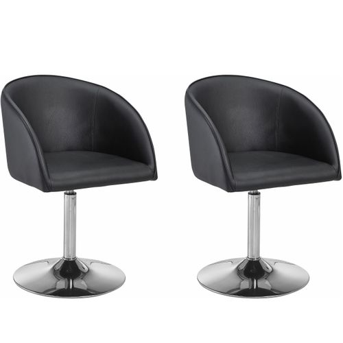 Wales-fauteuil 2 Pack En Noir