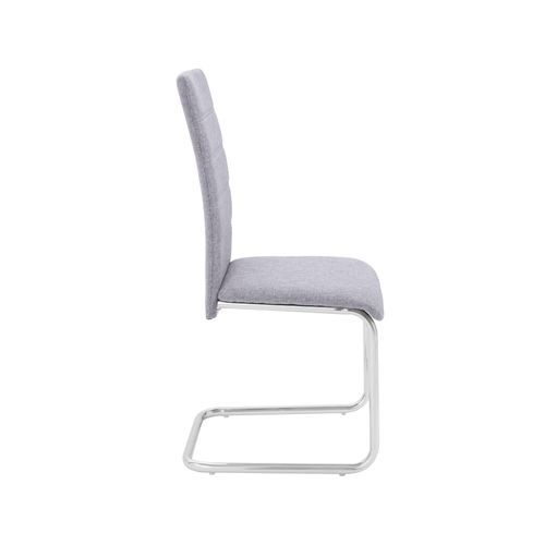 Doris-chaise 4 Pack Gris Clair