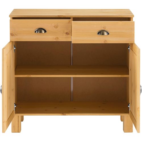 Oslo-buffet 2 Portes 2 Portes En Aspect Chêne