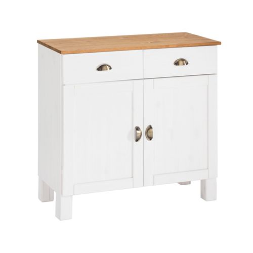 Oslo-buffet 2 Portes 2 Portes En Blanc
