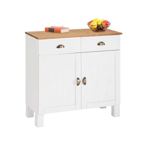 Oslo-buffet 2 Portes 2 Portes En Blanc