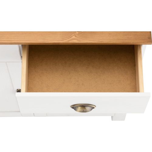 Oslo-buffet 2 Portes 2 Portes En Blanc