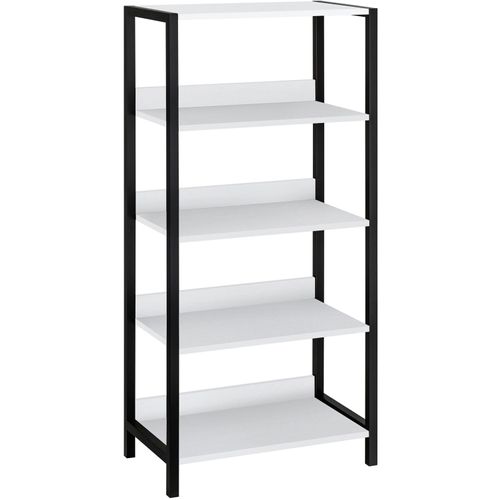 Chris-bibliothèque En Effet Bois / Métal Blanc Noir