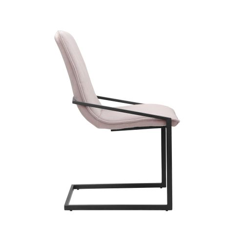 Viggo-chaise 2 Pack En Velvet Silver