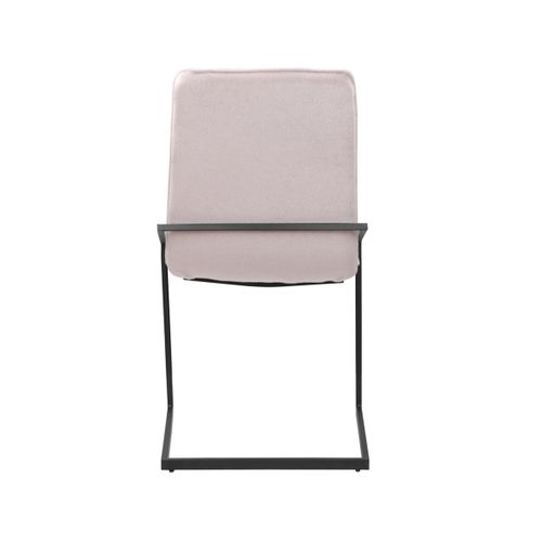 Viggo-chaise 2 Pack En Velvet Silver