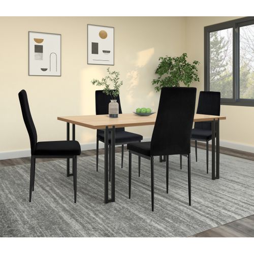 Kelly - Chaise 2 Pk Noir