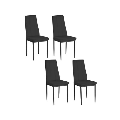 Kelly - Chaise 4 Pk Noir