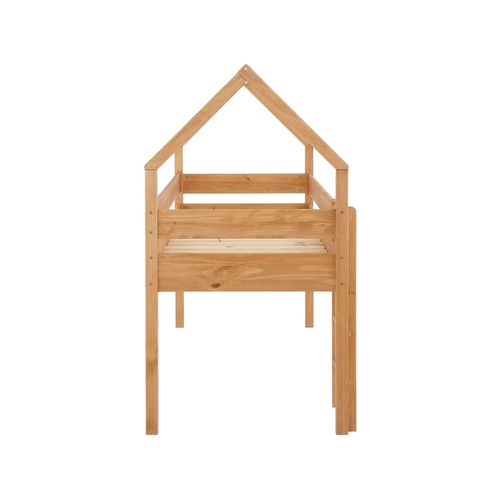 Alpi2-lit Cabane Surélevé En Pin 90x200