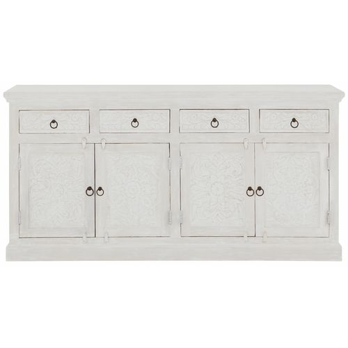 Malati-armoire Avec 4 Portes En Bois Crème