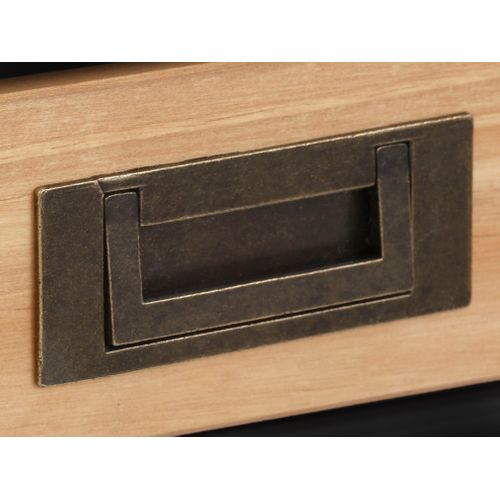 Paulo-bureau En Mdf Noir