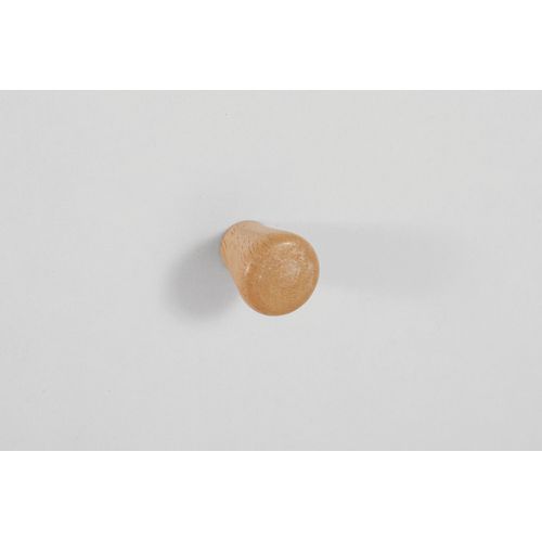 Avery-vitrine à 3 Portes Aspect Chêne Et Blanc