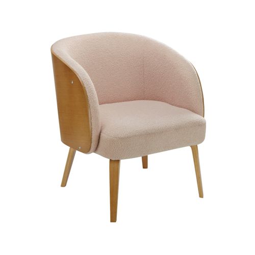 Alzey-fauteuil En Tissu Beige Doux