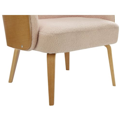 Alzey-fauteuil En Tissu Beige Doux