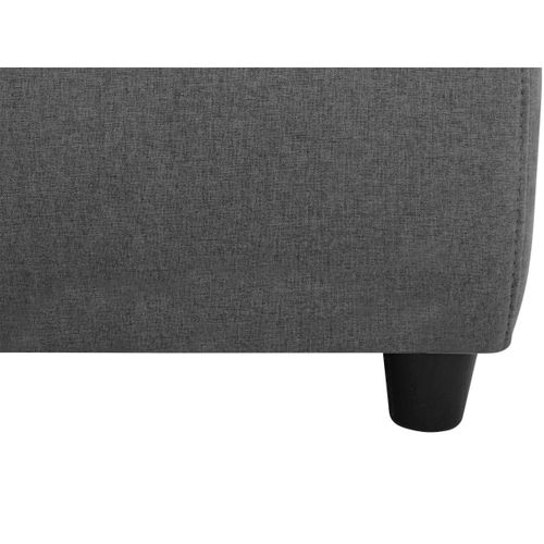 Capena-canapé 3 Places Chaise Longue Droit En Tissu Solaire Anthracite