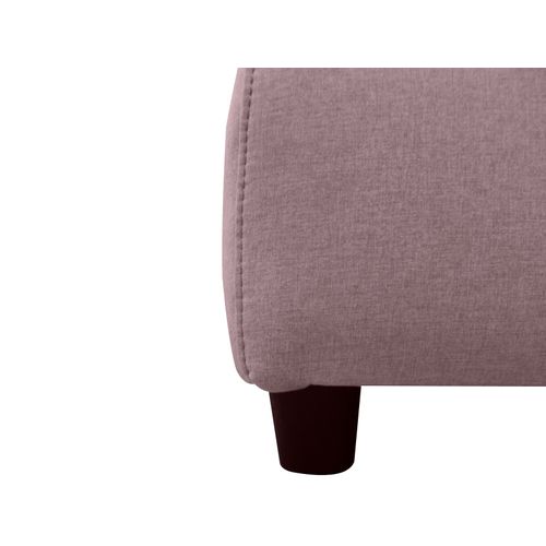Capena-pouf Rose Tissu