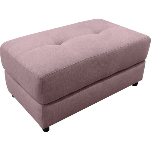 Capena-pouf Rose Tissu