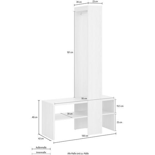 Harper-armoire Chêne