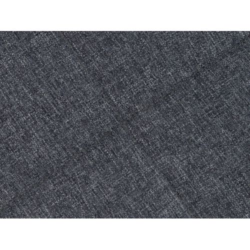 Louise - Tabouret En Tissu Anthracite Et Pieds En Métal Chêne