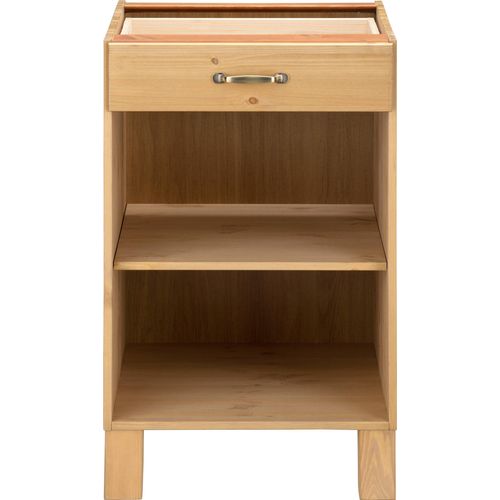 Dalby-armoire S 60 Cm 1 Tiroir Teintée/cirée