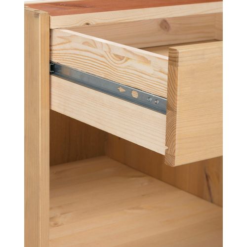 Dalby-armoire S 60 Cm 1 Tiroir Teintée/cirée