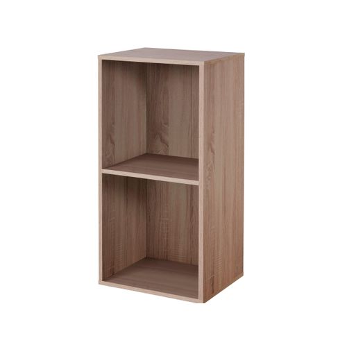 Glendale - Range-chaussures à 2 Compartiments Effet Chêne