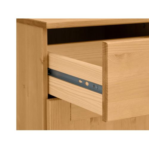 Alby-buffet 2 Portes 2 Tiroirs Teinté/ciré