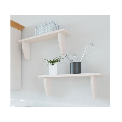 Fanö-étagère Murale 50 X 15 X 18 Cm En Pin Blanc