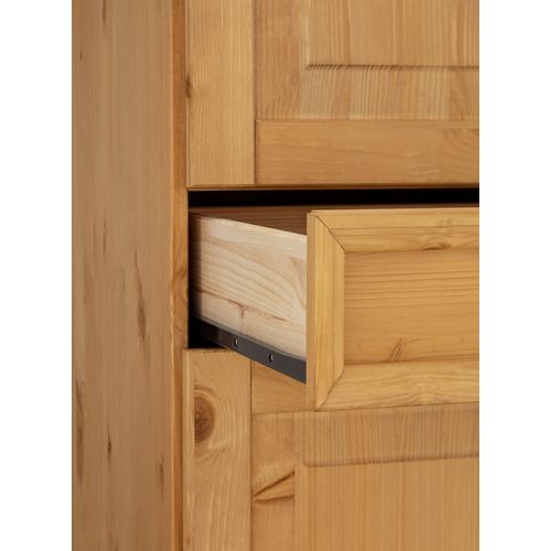 Fanö-armoire Haute En Pin Teinté/ciré