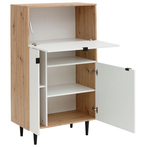 Legro-buffet Haut En Mdf Blanc