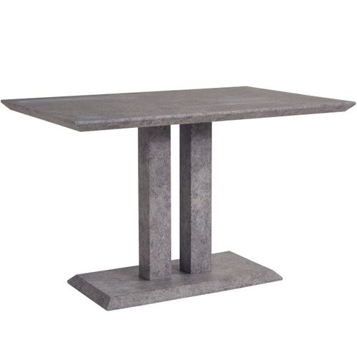 Malin-table 120 Cm Concrete Look