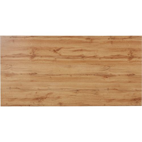 Winni-table De Salle à Manger 180 Cm En Chêne / Noir