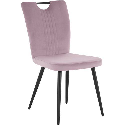 Sari-chaise 2 Pack En Velours Noir