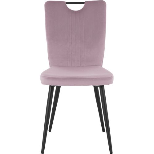 Sari-chaise 2 Pack En Velours Noir